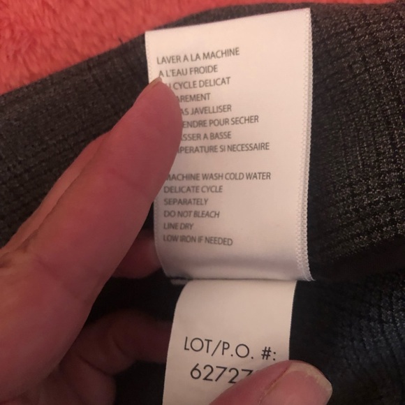 Tribal dress pants, size 8, deep grey plaid - Picture 6 of 12